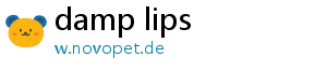 damp lips