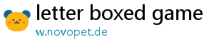 letter boxed game