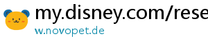 my.disney.com/reset